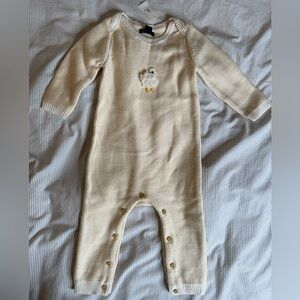 Baby Gap Cream Knit Baby One Piece 12-18M